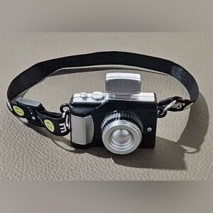 Labubu Compact Black and Silver Camera